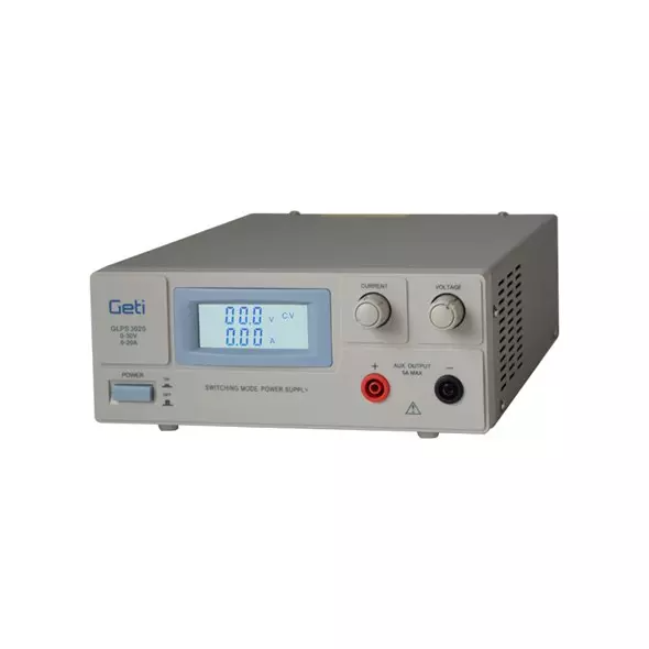 Billede af Laboratorie Strømforsyning 0-30V 0-20A Geti GLPS 3020